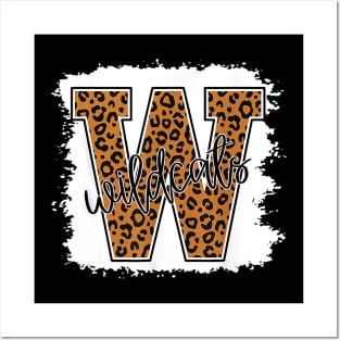 Wild Cat School spirit Leopard Back to School Posters and Art